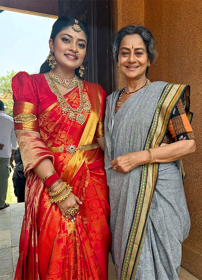 Actress Ammu Abhirami Photos in The Raja Saab Set6