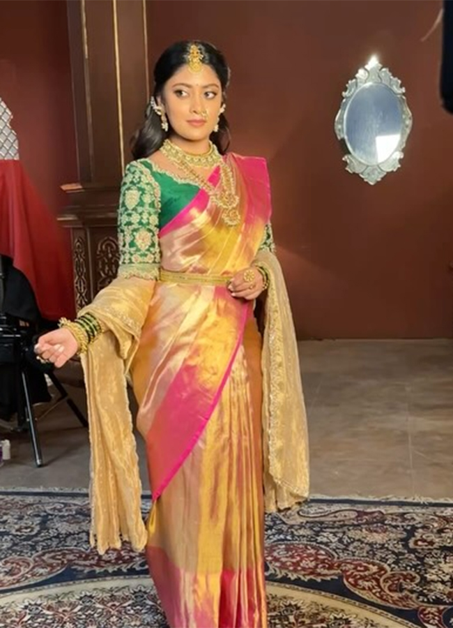 Actress Ammu Abhirami Photos in The Raja Saab Set7