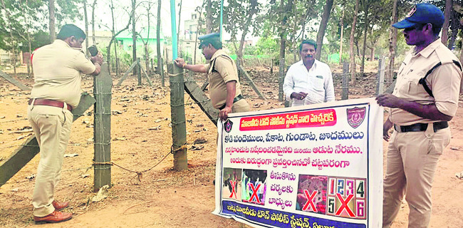 పందెం బరుల ధ్వంసం 1