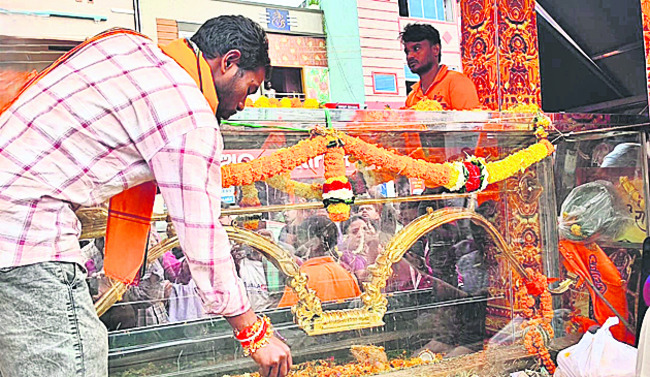 పర్లాకిమిడి చేరిన ‘స్వర్ణ ధనుష్‌ యాత్ర’ 1