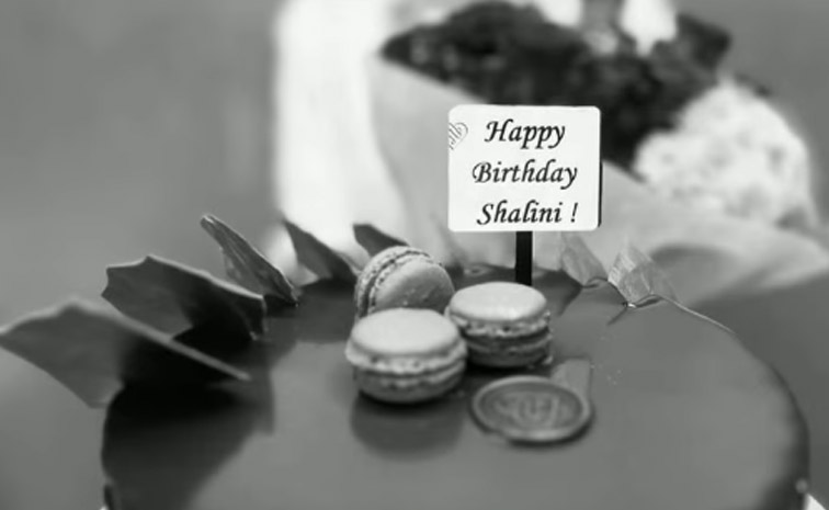 Nithiin celebrates his wife Shalini birthday with love and smiles Photos10