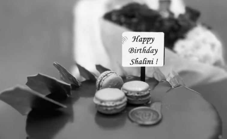 Nithiin celebrates his wife Shalini birthday with love and smiles Photos12