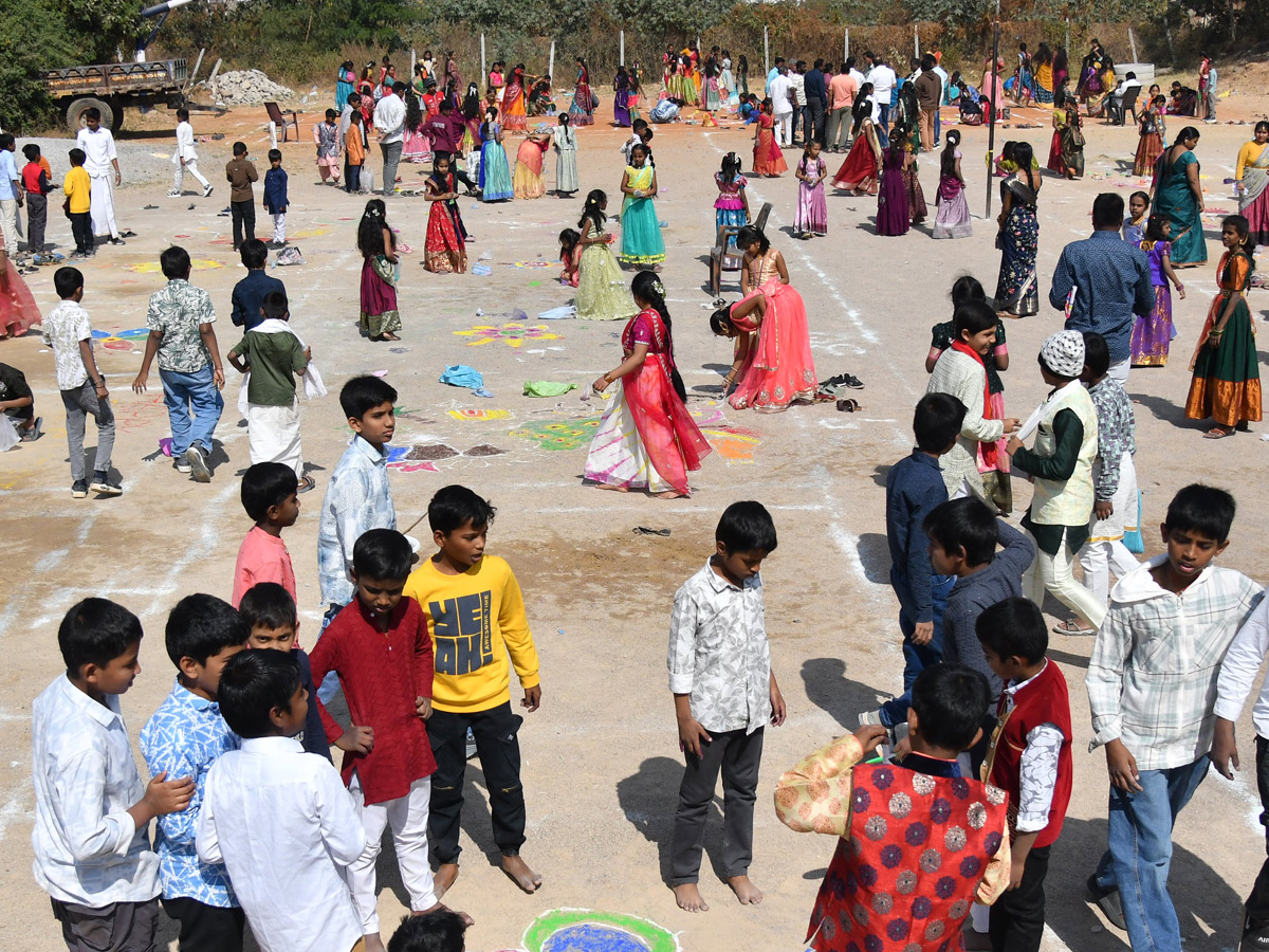 Sakshi Sankranthi Rangoli Competition at Hyderabad Photos42
