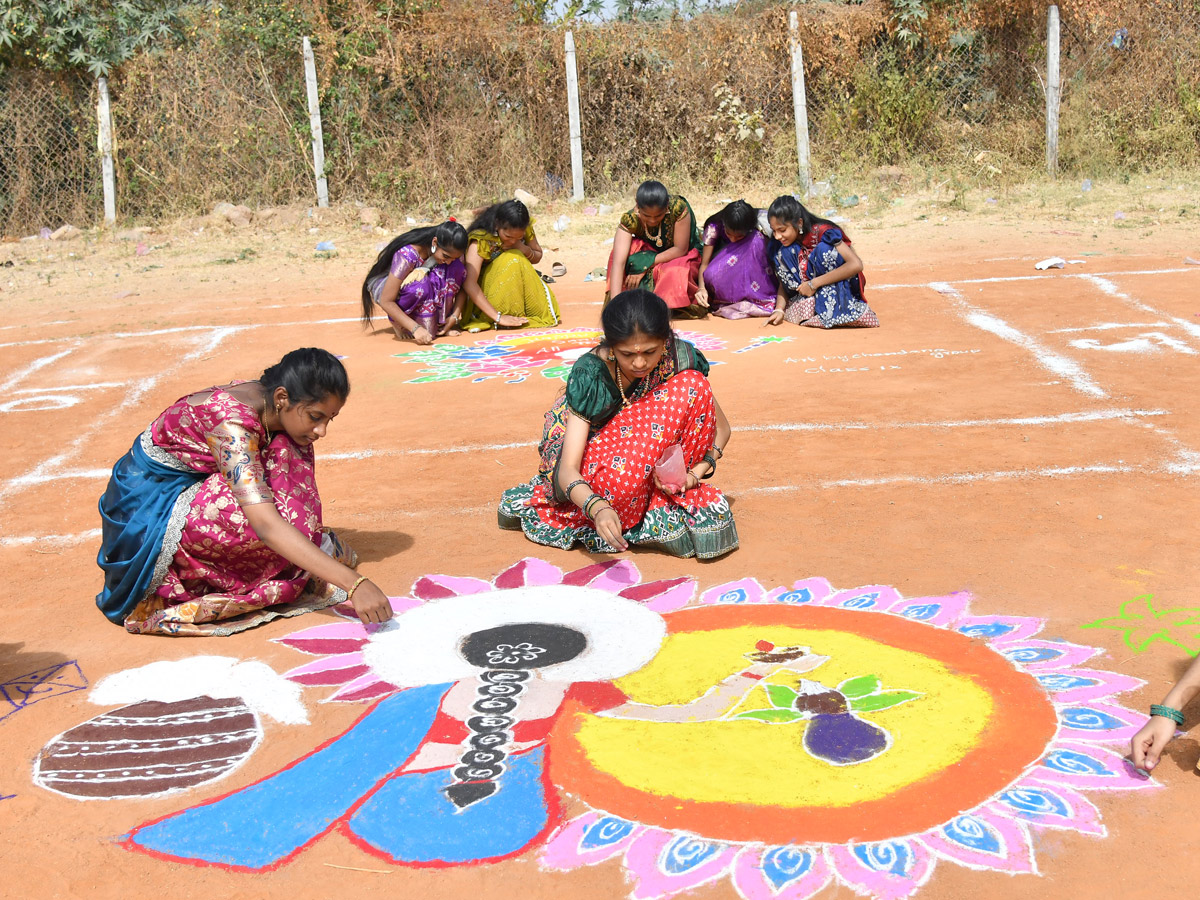Sakshi Sankranthi Rangoli Competition at Hyderabad Photos46