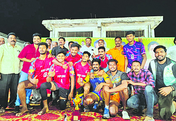 వాలీబాల్‌ విజేత                      ఏపీఎస్పీ బెటాలియన్2