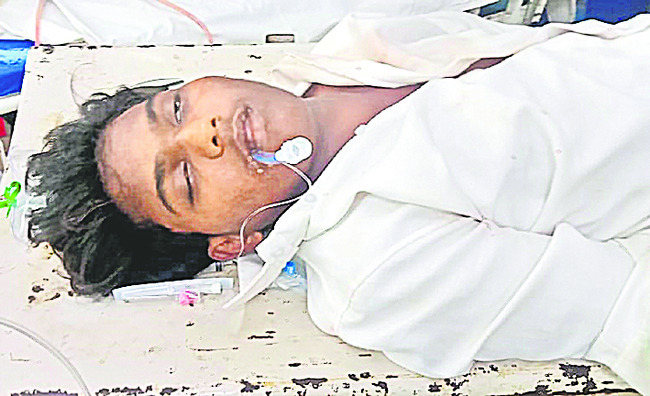 కారును తప్పించబోయి చెట్టును ఢీకొన్న కారు 2