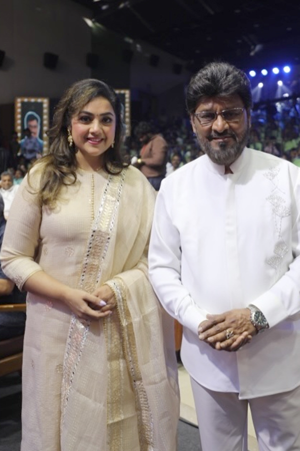 Actress Meena Attended 50 golden years Of Bhagyaraj in Indian cinema Photos5