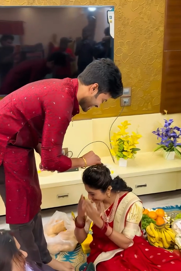 Housewarming of TV Actors Indraneel and Meghana Photos16