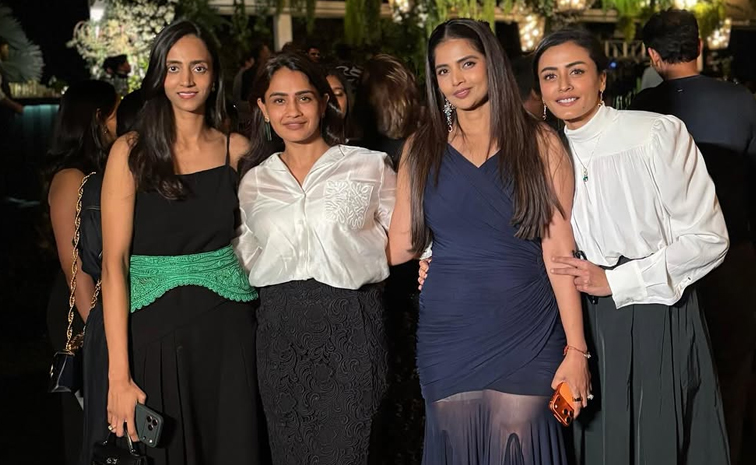 Namrata Shirodkar And Lakshmi Pranathi At A friends birthday party PHotos5