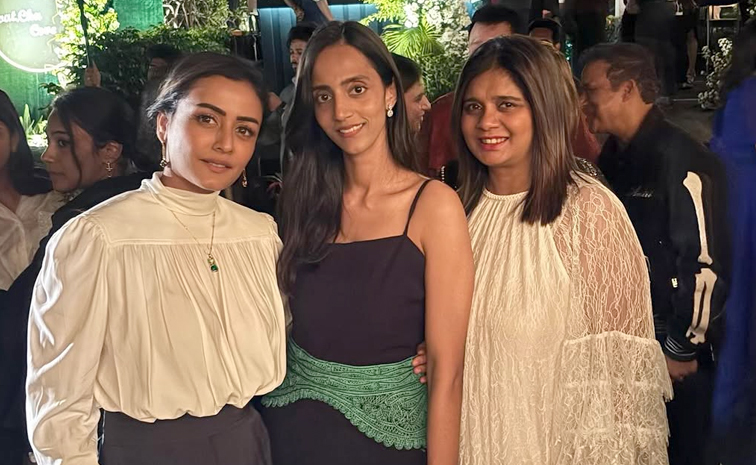 Namrata Shirodkar And Lakshmi Pranathi At A friends birthday party PHotos1