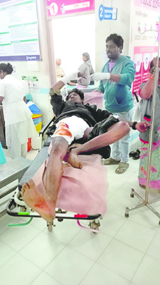 లారీ ఢీకొని వ్యక్తి దుర్మరణం
1