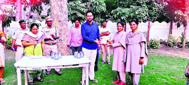 అటవీ సంరక్షణపై ముగ్గుల పోటీలు1