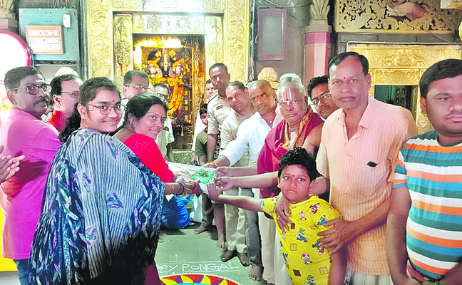 శ్రీవారి ఆలయంలో ముగ్గుల పోటీలు 2