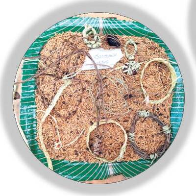 ఈత ఆకులే ఆభరణాలుగా 1