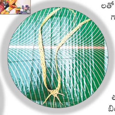 ఈత ఆకులే ఆభరణాలుగా 2