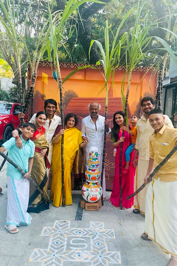 Film celebrities in Bhogi And Sankranti celebrations Photos2