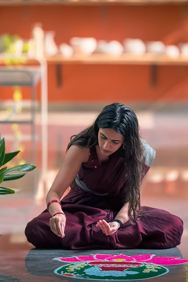 Film celebrities in Bhogi And Sankranti celebrations Photos13