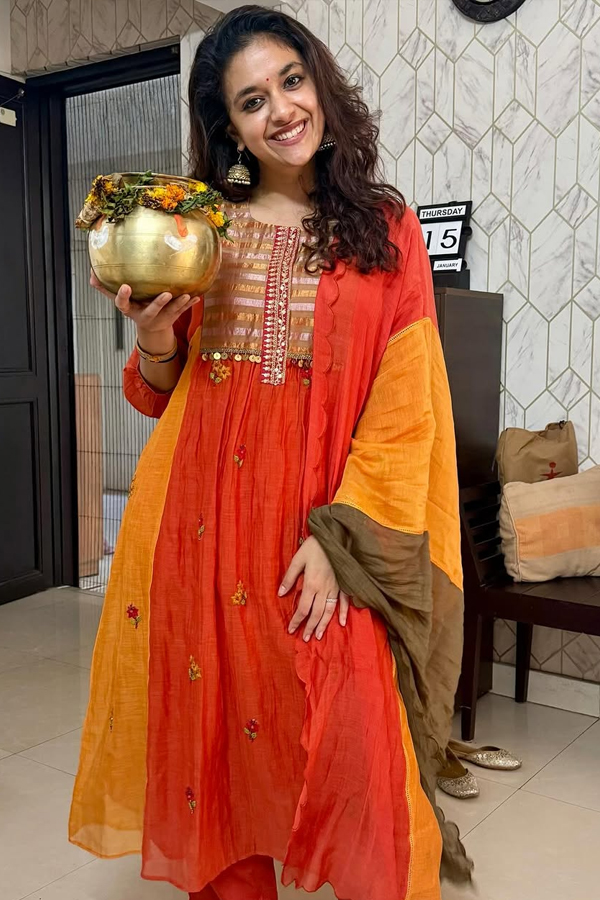 Film celebrities in Bhogi And Sankranti celebrations Photos4