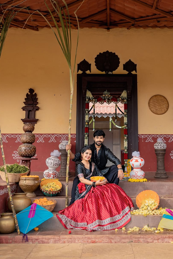 Film celebrities in Bhogi And Sankranti celebrations Photos64