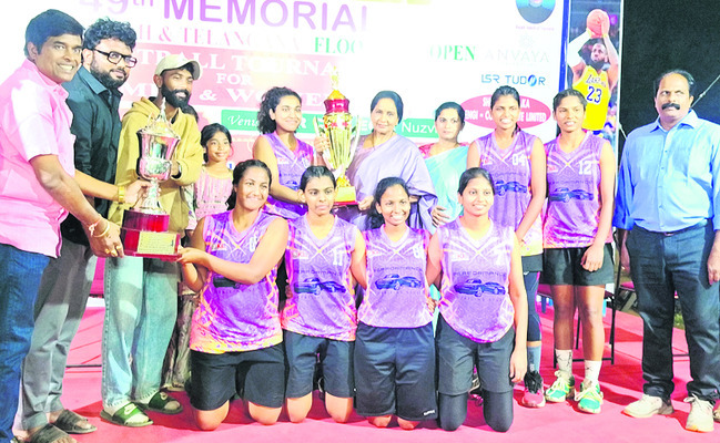 ఉత్సాహంగా బాస్కెట్‌బాల్‌ పోటీలు 1