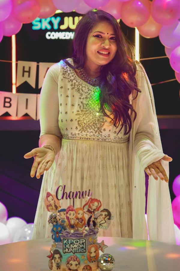 Actress Sanghavi Daughter Birthday Celebrations Photos8