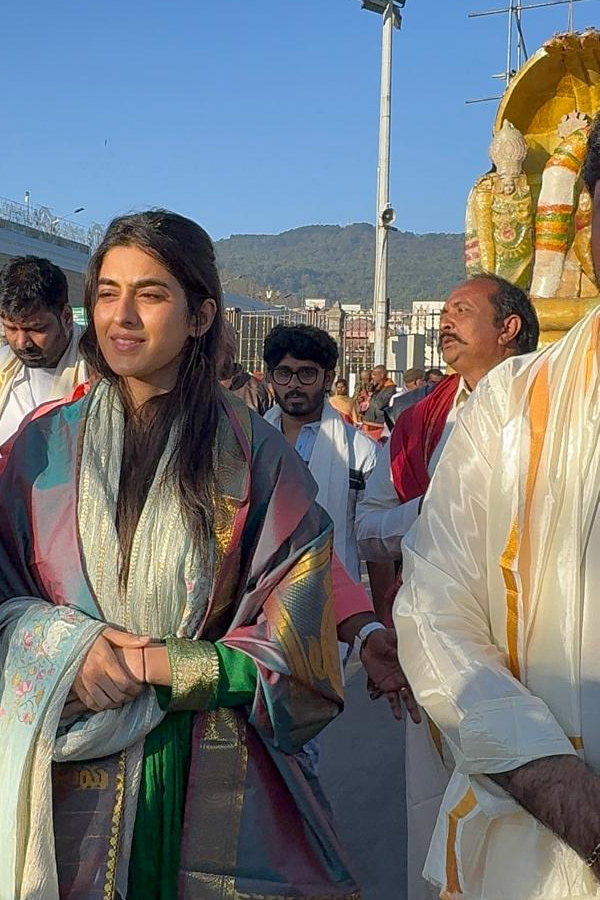 Former Minister Roja and Sharwanand visit Tirumala Temple Photos20