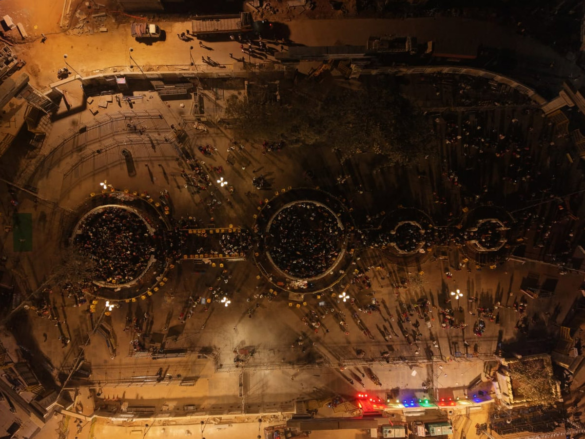 The Lights Of Medaram Jatara Drone Visuals Photos23