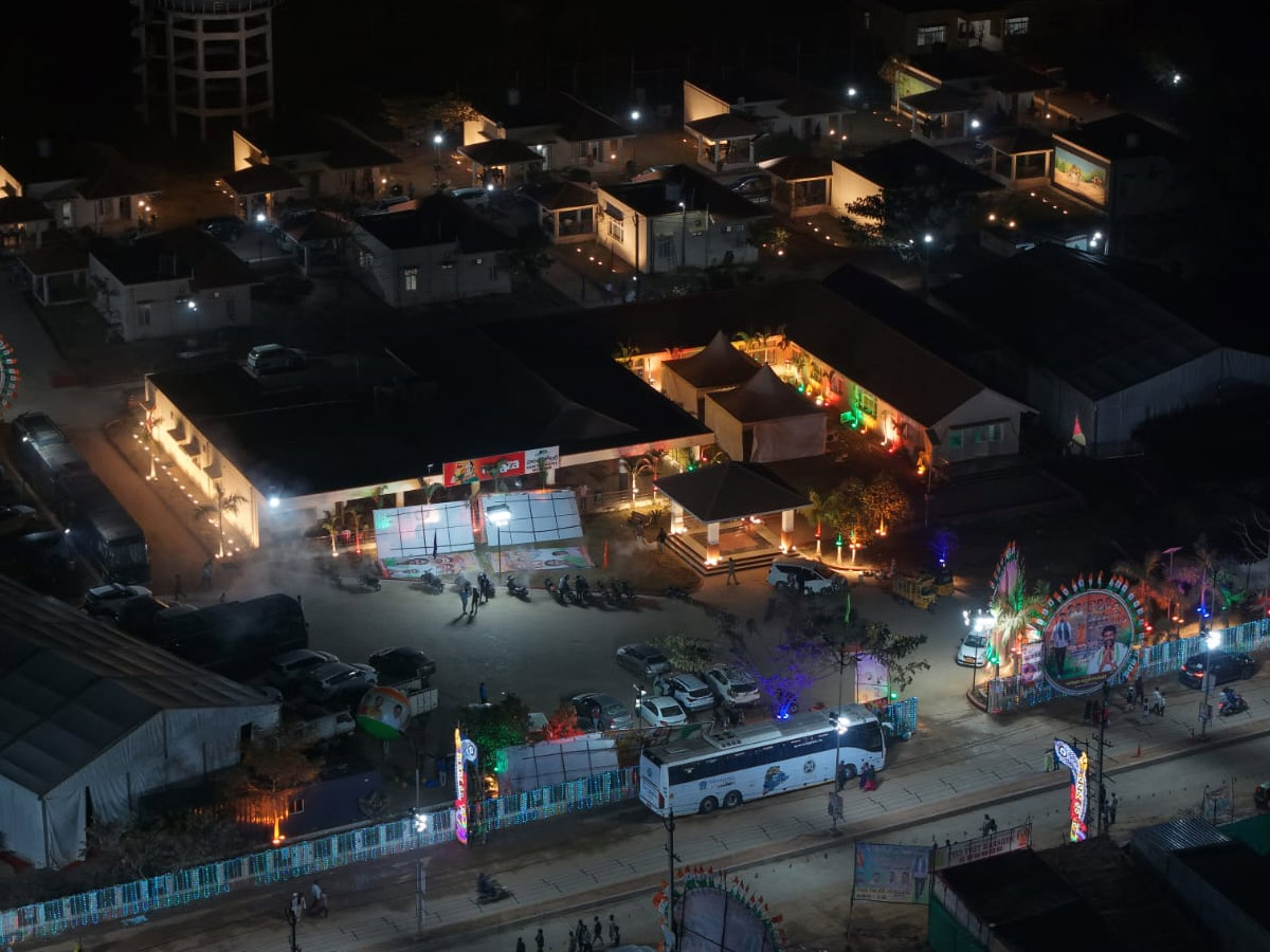 The Lights Of Medaram Jatara Drone Visuals Photos27