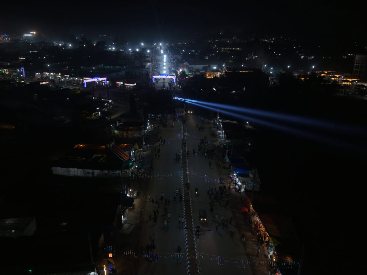 The Lights Of Medaram Jatara Drone Visuals Photos28