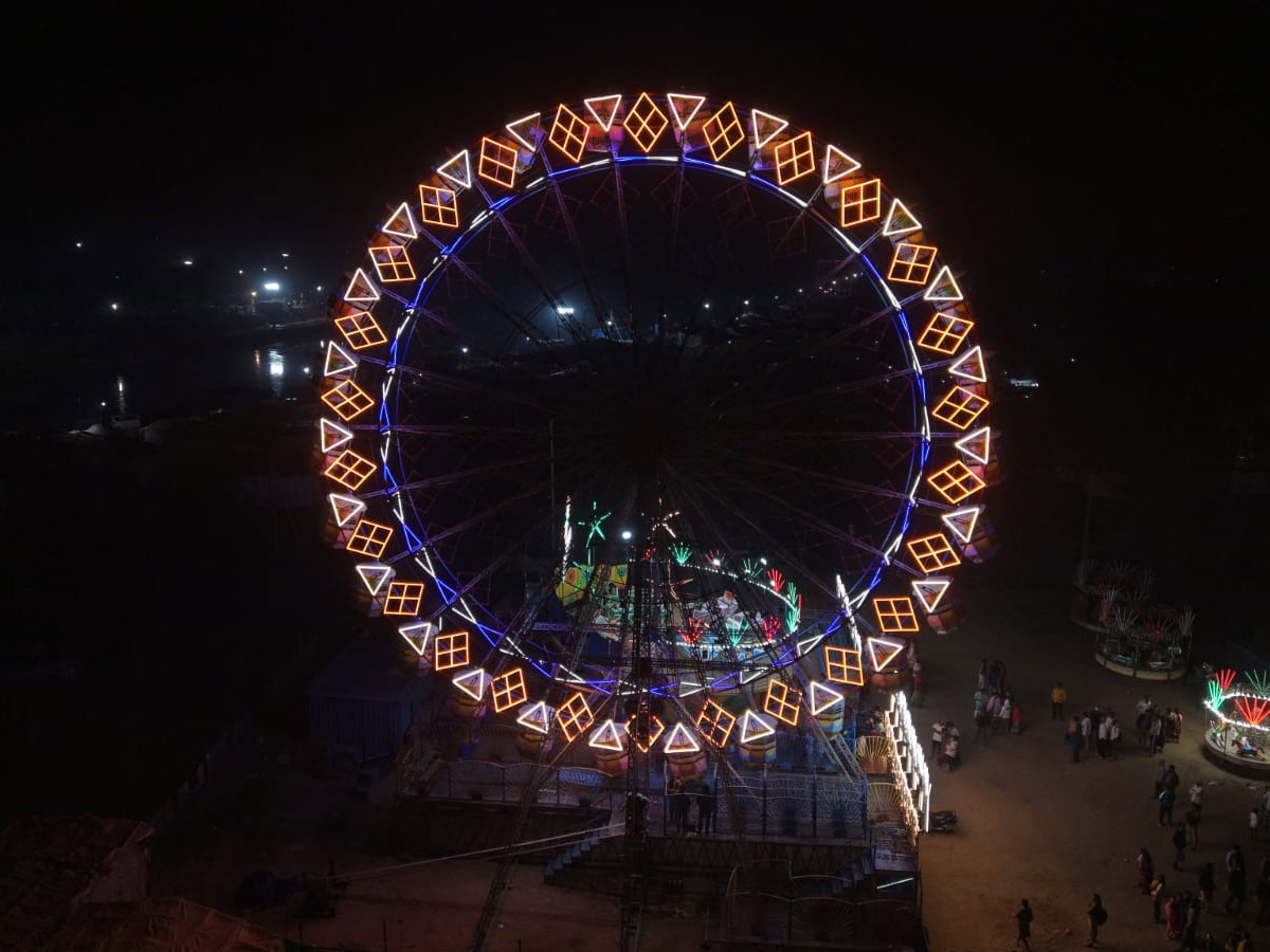 The Lights Of Medaram Jatara Drone Visuals Photos31