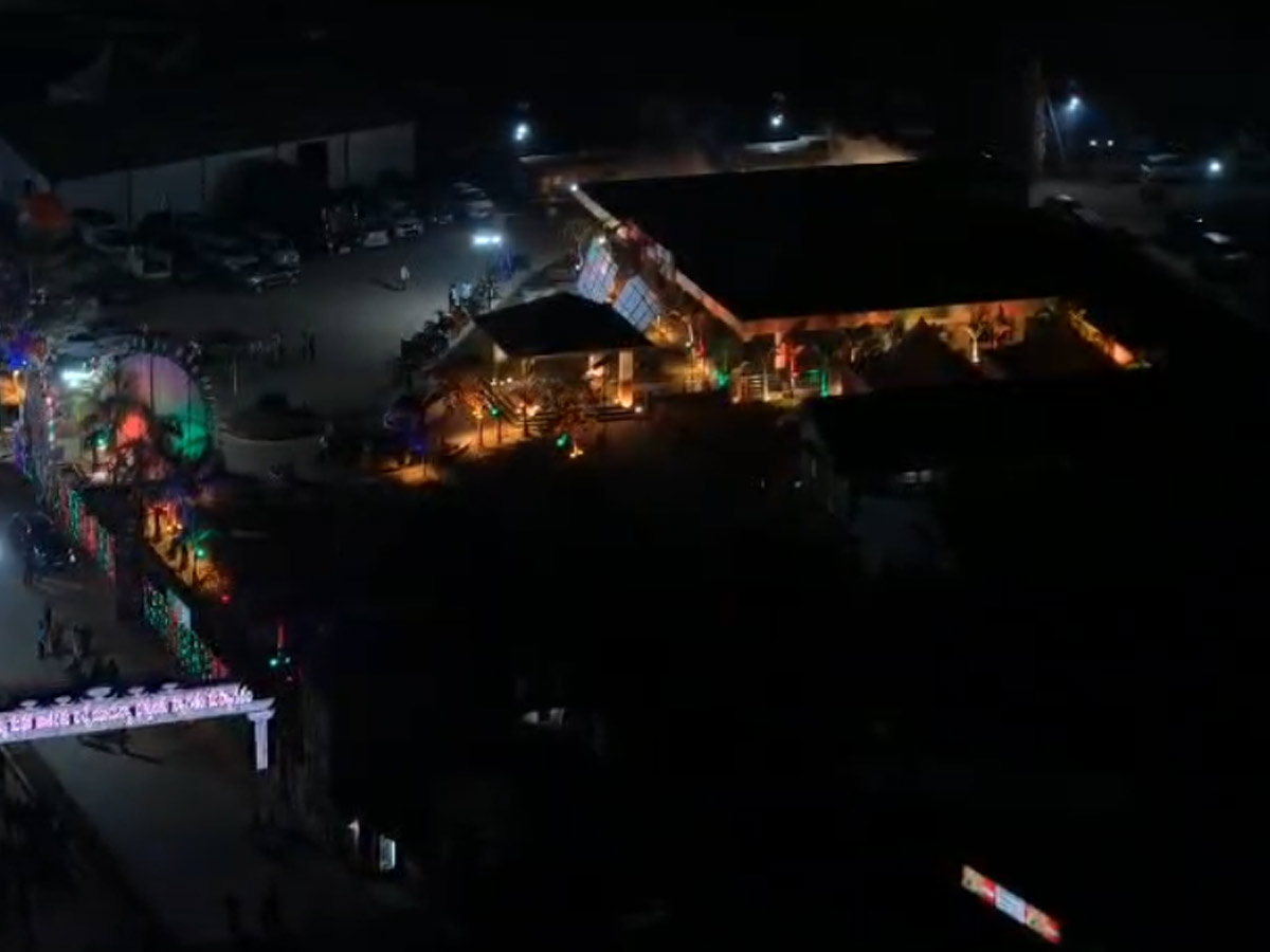The Lights Of Medaram Jatara Drone Visuals Photos9