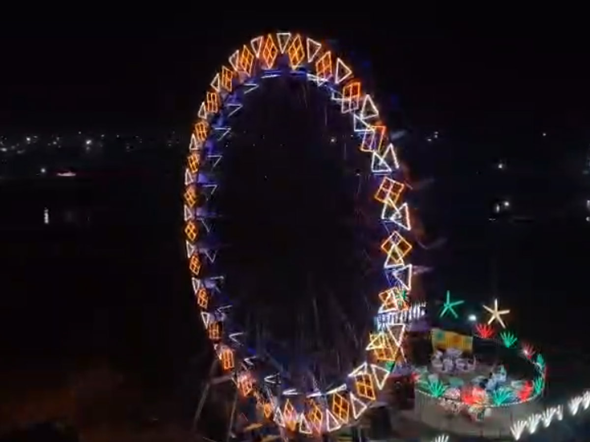 The Lights Of Medaram Jatara Drone Visuals Photos10