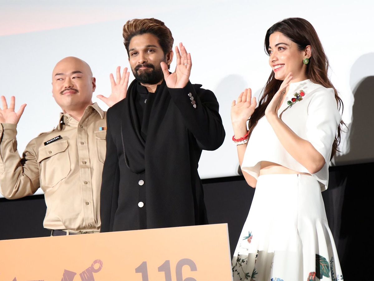 Allu Arjun Busy In Japan Promotions Of Pushpa 2 Photos20