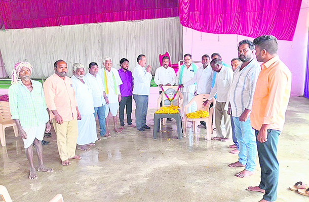 ఆలయానికి స్థల పరిశీలన 2