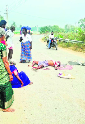 ప్రాణం తీసిన అతివేగం! 
1