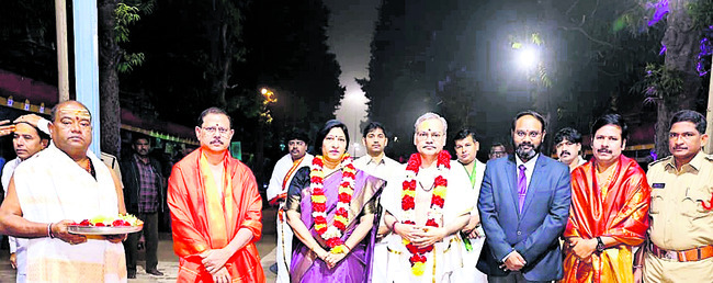 మల్లన్న సన్నిధిలో హైకోర్టు న్యాయమూర్తి 2