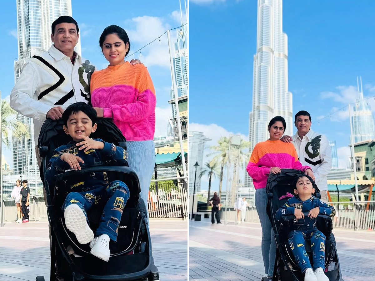 Producer Dil Raju Enjoys A Memorable Dubai Trip With Family Photos1