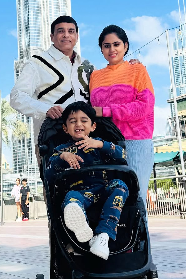 Producer Dil Raju Enjoys A Memorable Dubai Trip With Family Photos3