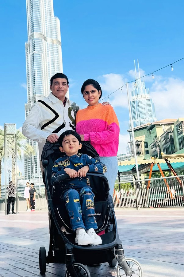 Producer Dil Raju Enjoys A Memorable Dubai Trip With Family Photos4