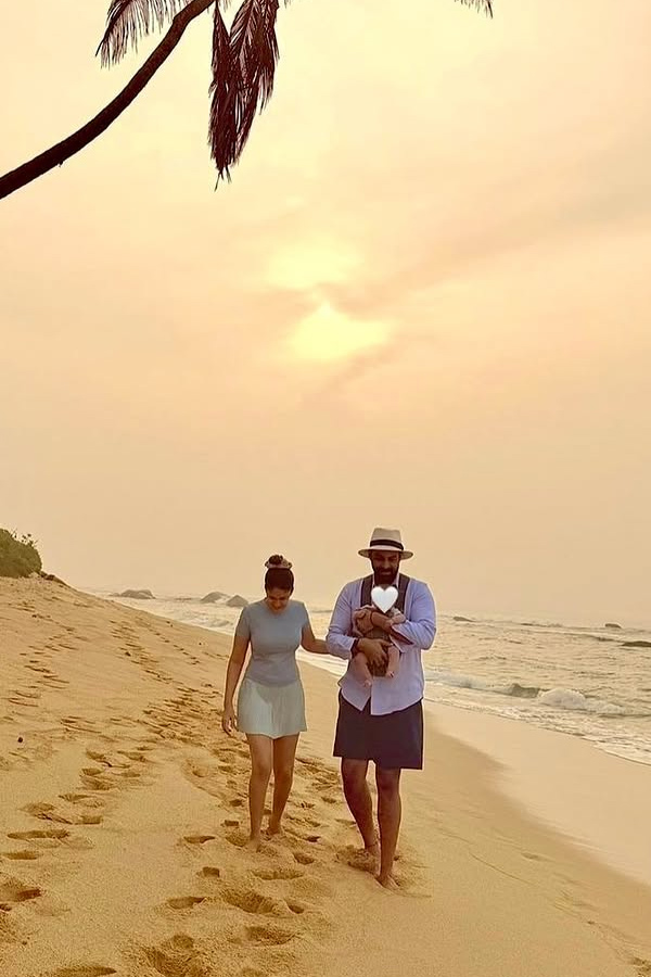 Varun Tej Konidela and Lavanya Tripathi enjoying vacation with their little one Photos2