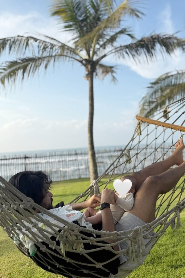 Varun Tej Konidela and Lavanya Tripathi enjoying vacation with their little one Photos4