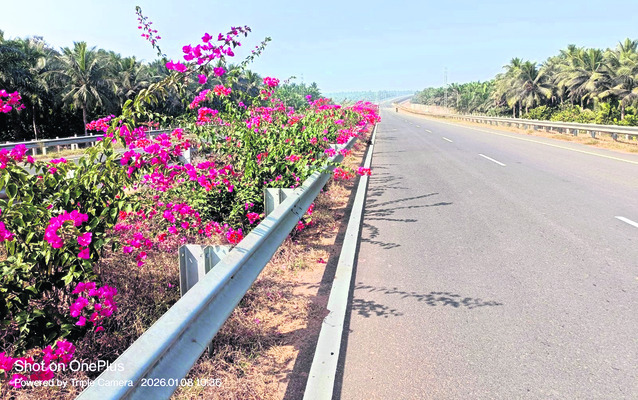 త్వరలోనే గ్రీన్‌ఫీల్డ్‌ హైవేపై రాకపోకలు 1