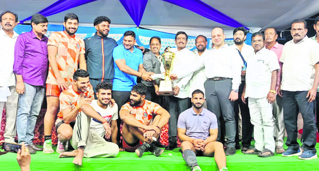 ముగిసిన జాతీయస్థాయి కబడ్డీ పోటీలు 1