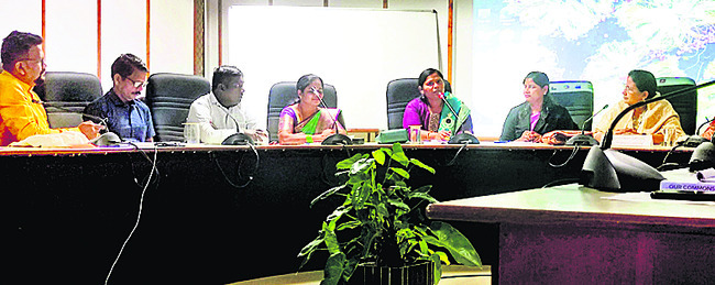 జాతీయ స్థాయి సదస్సులో  మోనాలిసా ప్రసంగం 1