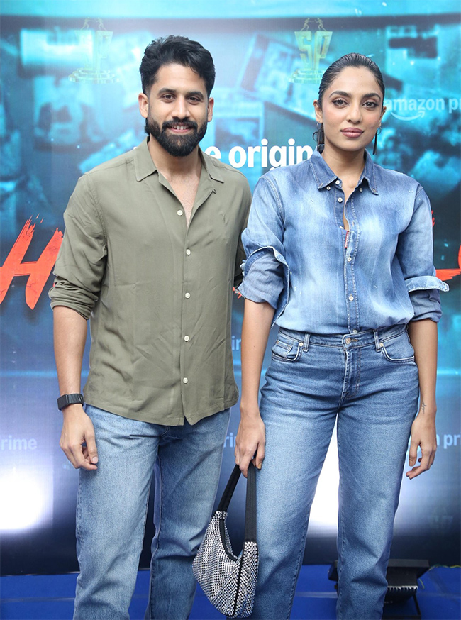 Sobhita Dhulipala Cheekatilo Movie Premiere Screening 9