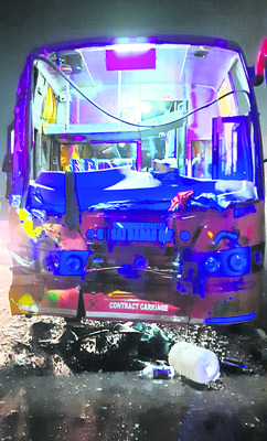 విహారయాత్రకు వెళ్లొస్తుండగా ప్రమాదం2