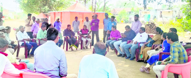 మట్టి తవ్వకాలపై  ఆర్డీవో విచారణ2