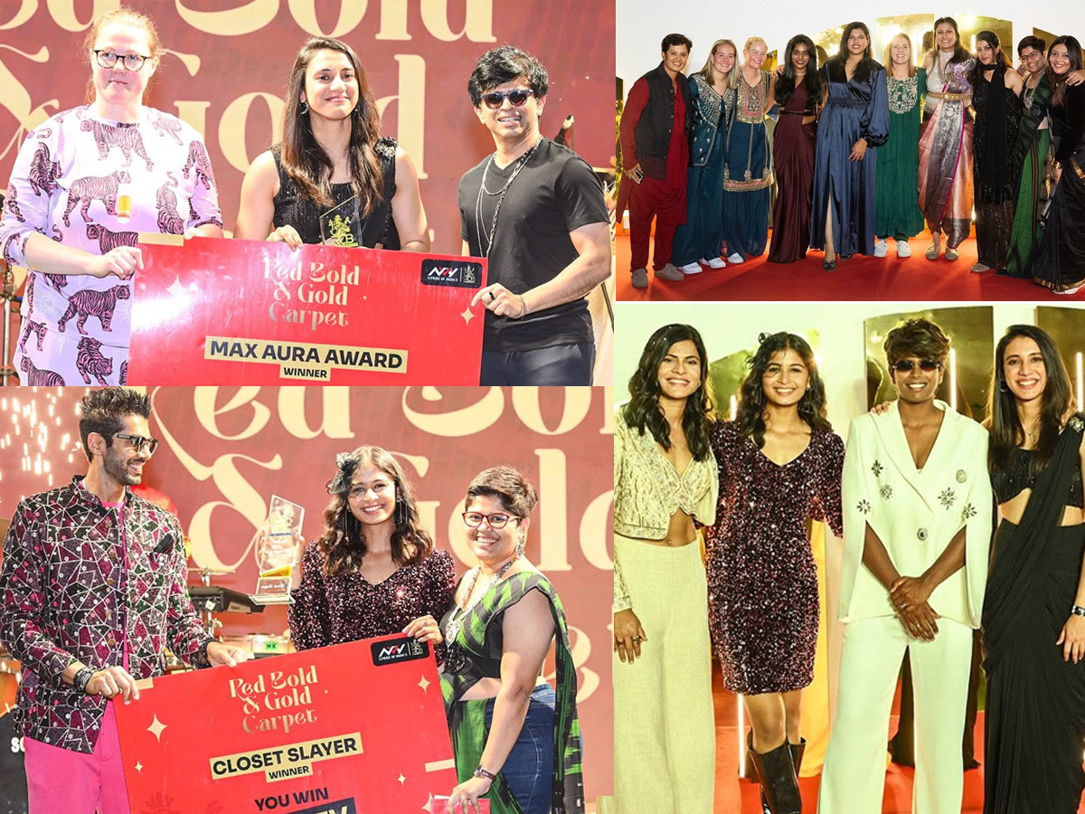 Royal Challengers Bengaluru Women Players Shining At The Red Carpet Event Photos1