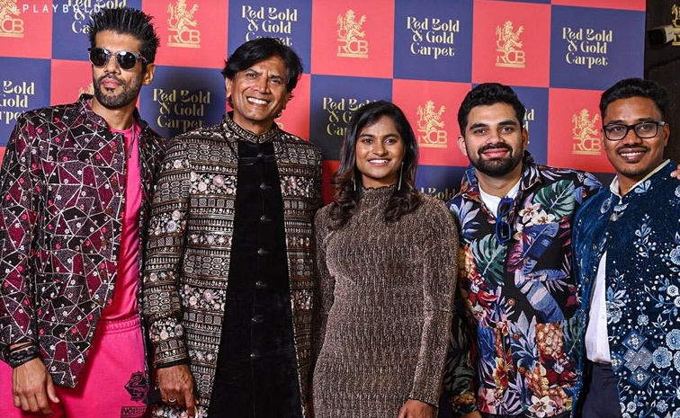 Royal Challengers Bengaluru Women Players Shining At The Red Carpet Event Photos8