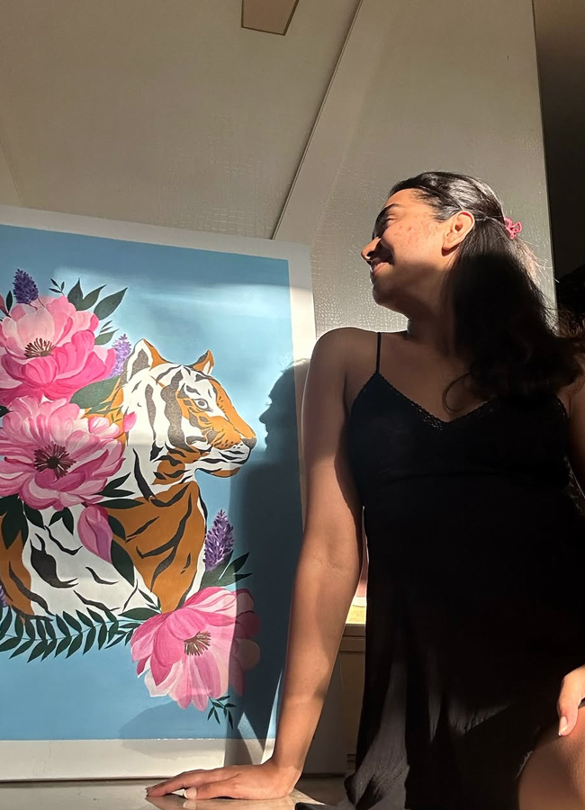 Shivathmika Rajasekhar released photos calling it a look test11